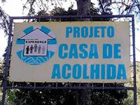 Entrada da Casa de Acolhida